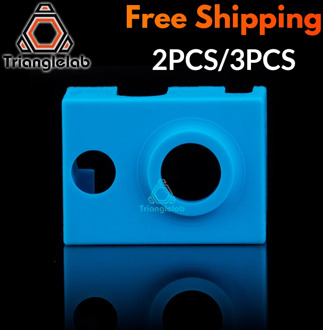 trianglelab Super high quality cartridge heater bock silicone socks V6 socks for PT100 heated block for v6 PT100 hotend nozzle