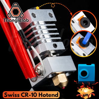 Trianglelab Swiss CR10 hotend Precision aluminum radiator Titanium BREAK 3D print J-head Hotend for ender3 cr10 etc.