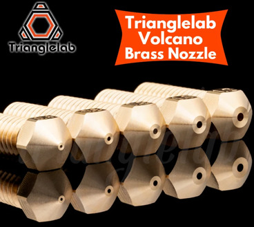 trianglelab T- Volcano Nozzle 1.75MM Large Flow High quality custom models for 3D printers hotend for E3D volcano hotend J-head