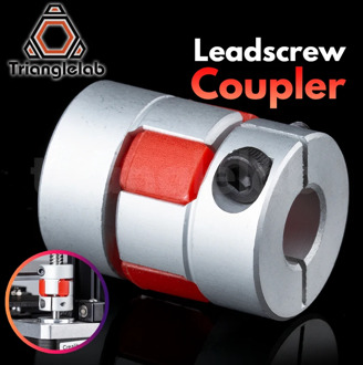 trianglelab Upgraded Leadscrew Coupler For CR10/CR10S/Ender 2/ ender3/Tornado/Anet A8 and more Flexible Shaft Coupler
