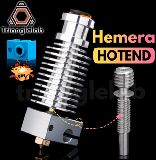 Trianglelab V6 Hemera HOTEND Heatbreak Hemera V6 HOTEND 40w 12v/24v for 3D pritner CR-10S V2
