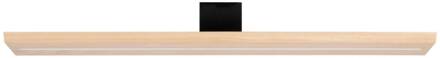 Tribe LED plafondlamp, beuken geolied licht hout, zwart