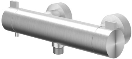 Tribe Thermostatische Douchekraan - opbouw - cooltouch - RVS316 - geborsteld 6201021 RVS geborsteld