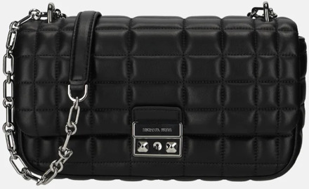 Tribeca schoudertas black Zwart