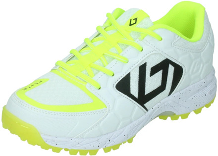 Tribute Outdoor Hockeyschoenen Junior wit - lime groen - zwart - 33