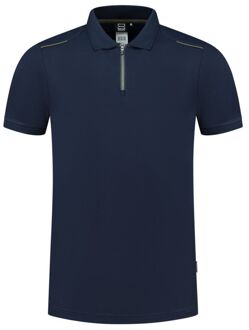 Tricorp Accent 202703 - Poloshirt - Blauw/Taupe - M