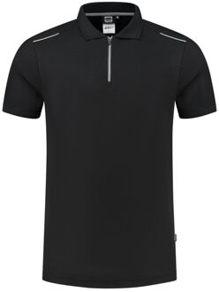 Tricorp Accent 202703 - Poloshirt - Zwart/Grijs - 3XL