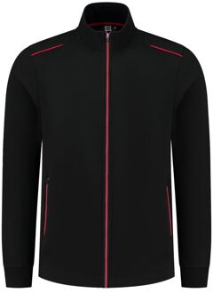 Tricorp Accent 302702 - Vest - Zwart/Rood - 2XL