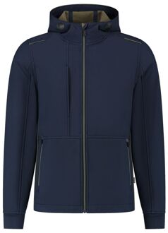 Tricorp Accent 402705 - Softshell jas - Blauw/Taupe - M