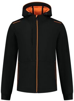 Tricorp Accent 402705 - Softshell jas - Zwart/Oranje - 2XL