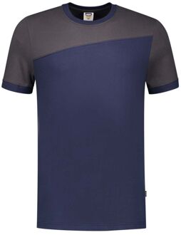 Tricorp Bicolor 102006 - T-shirt - Blauw /Donkergrijs - S