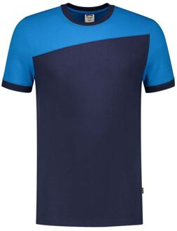 Tricorp Bicolor 102006 - T-shirt - Blauw /Lichtblauw - M