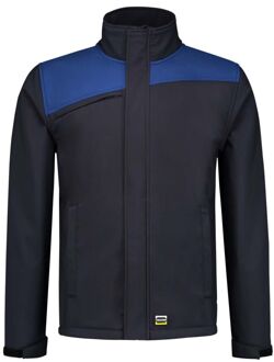 Tricorp Bicolor 402021 - Softshell jas - Donkerblauw/ Kobalt - 4XL
