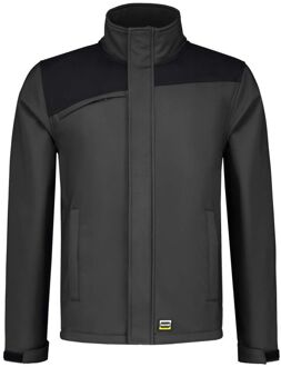 Tricorp Bicolor 402021 - Softshell jas - Donkergrijs/ Zwart - 6XL