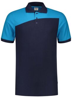 Tricorp Bicolor Naden - Poloshirt - Blauw/Lichtblauw - 2XL