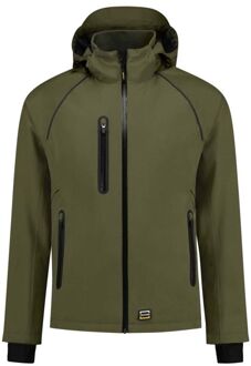 Tricorp Tech Shell 402018 - Werkjas - Groen - 5XL
