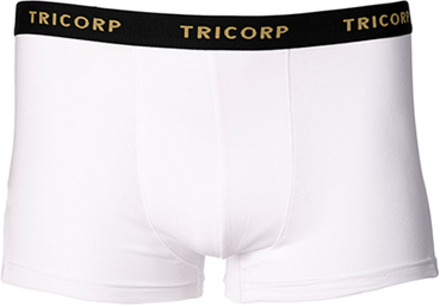 Tricorp Underwear boxer 2-PACK - Workwear - 602003 - Wit - maat S