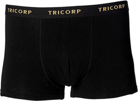 Tricorp underwear boxer 2-PACK - Workwear - 602003 - zwart - maat 5XL