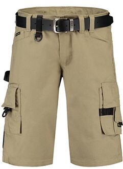 Tricorp Werkbroek Canvas kort 502006 Khaki  - Maat 58