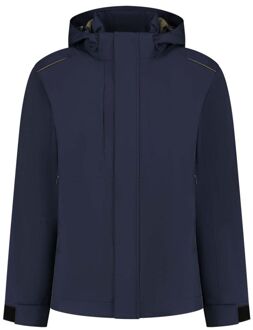 Tricorp Winter Tech Shell Accent 402703 - Werkjas - Blauw/Taupe - 5XL