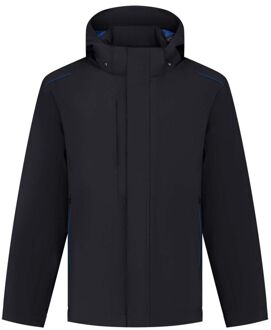 Tricorp Winter Tech Shell Accent 402703 - Werkjas - Donkerblauw/Lichtblauw - 2XL