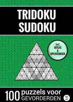 Tridoku Sudoku - 100 Puzzels Voor Gevorderden - Nr. 45 - Sudoku Puzzelboeken