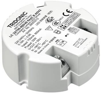 Tridonic LED driver LC 32W 700-800mA flexC R ADV2 wit