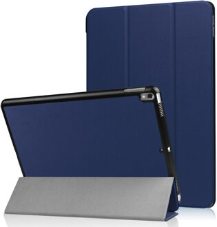 Trifold Bookcase iPad Air 10.5 / iPad Pro 10.5 tablethoes - Donkerblauw