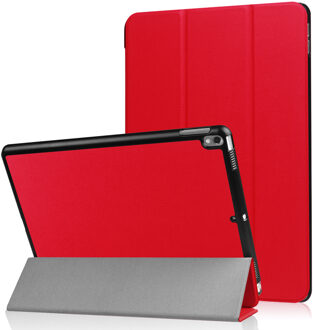 Trifold Bookcase iPad Air 10.5 / iPad Pro 10.5 tablethoes - Rood