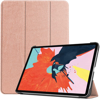 Trifold Bookcase Ipad Air (2020) Tablethoes - Rosé Goud