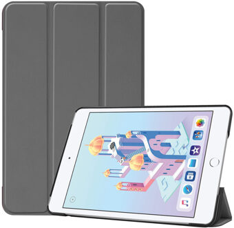 Trifold Bookcase iPad mini (2019) / iPad Mini 4 tablethoes - Grijs