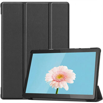 Trifold Bookcase Lenovo Tab M10 Tablethoes - Zwart