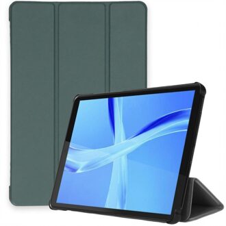 Trifold Bookcase Lenovo Tab M8 / M8 FHD tablethoes - Donkergroen