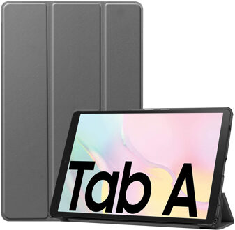 Trifold Bookcase Samsung Galaxy Tab A7 Tablethoes - Grijs