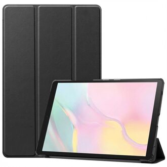 Trifold Bookcase Samsung Galaxy Tab A7 Tablethoes - Zwart