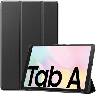 Trifold Bookcase Samsung Galaxy Tab A7 Tablethoes - Zwart