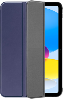 TriFold Hoes met Auto Slaap/Wake geschikt voor iPad 2022 (10th Gen) - Blauw