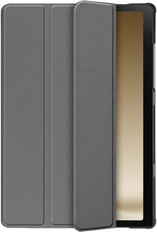 TriFold Hoes met Auto Slaap/Wake geschikt voor Samsung Galaxy Tab A9 - Grijs
