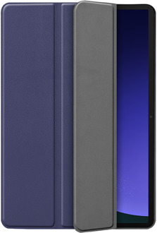 TriFold Hoes met Auto Slaap/Wake geschikt voor Samsung Galaxy Tab S9+ / S9 FE+ - Blauw