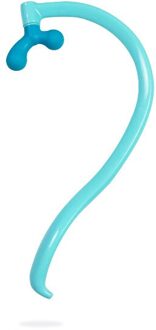 Trigger Point Massager Stok Zelf Massage Tool Diepe Druk Body Muscle Relief Haak Verwijderbare Therapeutische Terug Massage Gereedschap groen