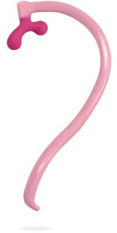 Trigger Point Massager Stok Zelf Massage Tool Diepe Druk Body Muscle Relief Haak Verwijderbare Therapeutische Terug Massage Gereedschap rood