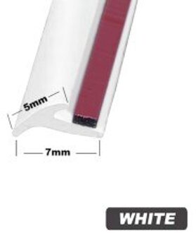 Trim Afdichtstrip Kofferbak Rand Tochtstrip Wit 2 Meter Auto Deur Moulding Rubber