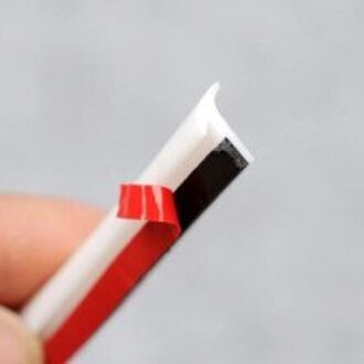 Trim Afdichtstrip Kofferbak Rand Tochtstrip Wit 2 Meter Deur Hood Moulding Verzegelde