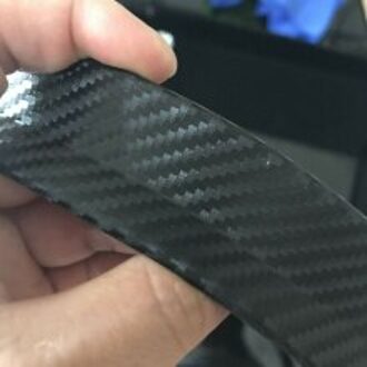 Trim Auto Spoiler Carbon Fiber Pu Flexibele Black Bonnet Accessoire Onderdelen