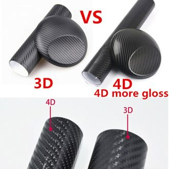Trim Instaplijsten Stickers Vinyl Vervanging Drempel 4 Stuks Carbon Fiber Black