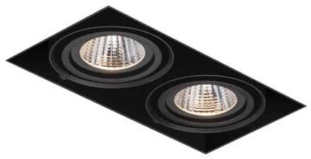 Trimless 2 Inbouwspot - Zwart