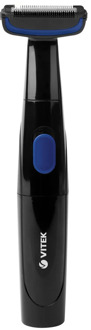 Trimmer Vitek vt-2554 from AA batteries, 3 nozzles, Black