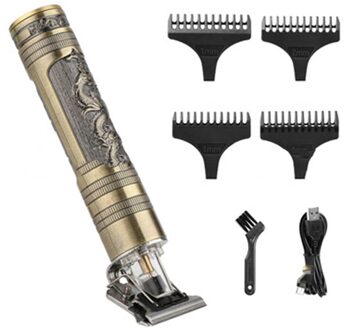 Trimmer Voor Mannen Tondeuse Elektrische Cutter Maaier Baard Scheerapparaat Haircut Machine Kapsel Professionele Snijden Barbershop Usb Dragon-phoenix