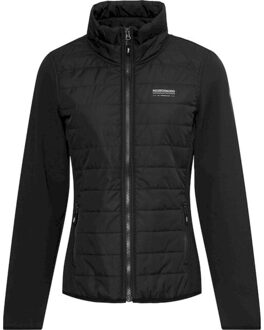 trine softshell softshell jack outdoor dames - - maat 4XL Zwart