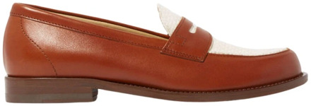 Trinidad Cognac Penny Loafer Scarosso , Brown , Heren - 39 Eu,37 EU